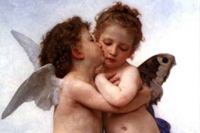 Kiss, 1873 by William Adolphe Bougereau